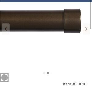 Ballard Designs drapery Curtain Rod end caps